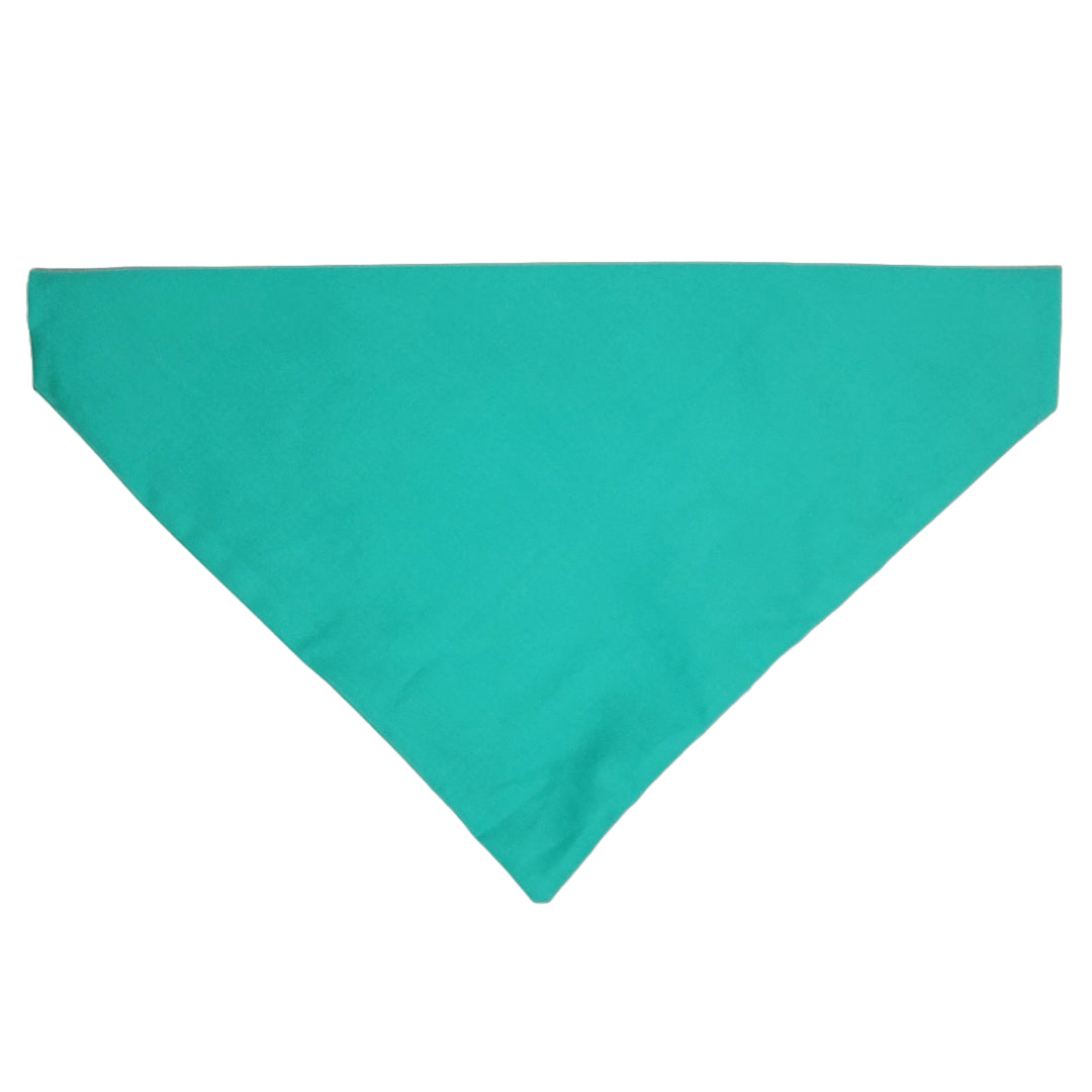 Atlantic colored bandana on white background