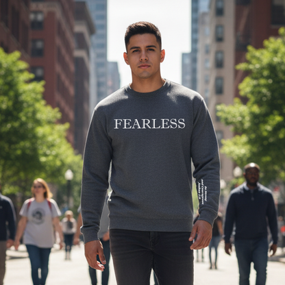 Fearless - Joshua 1:9 Crewneck