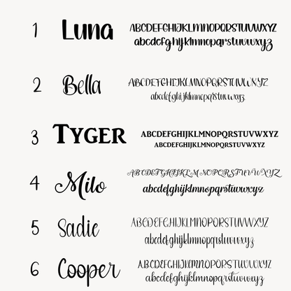 Personalized Dog Apparel