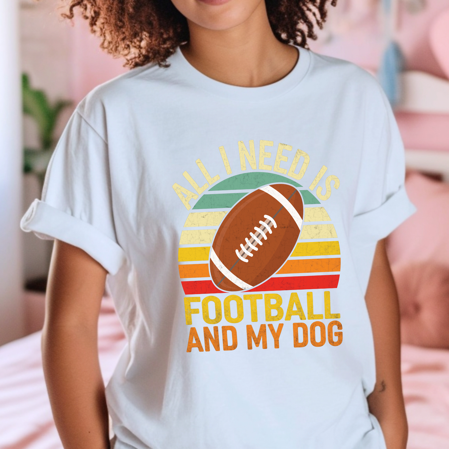 Football and Dog