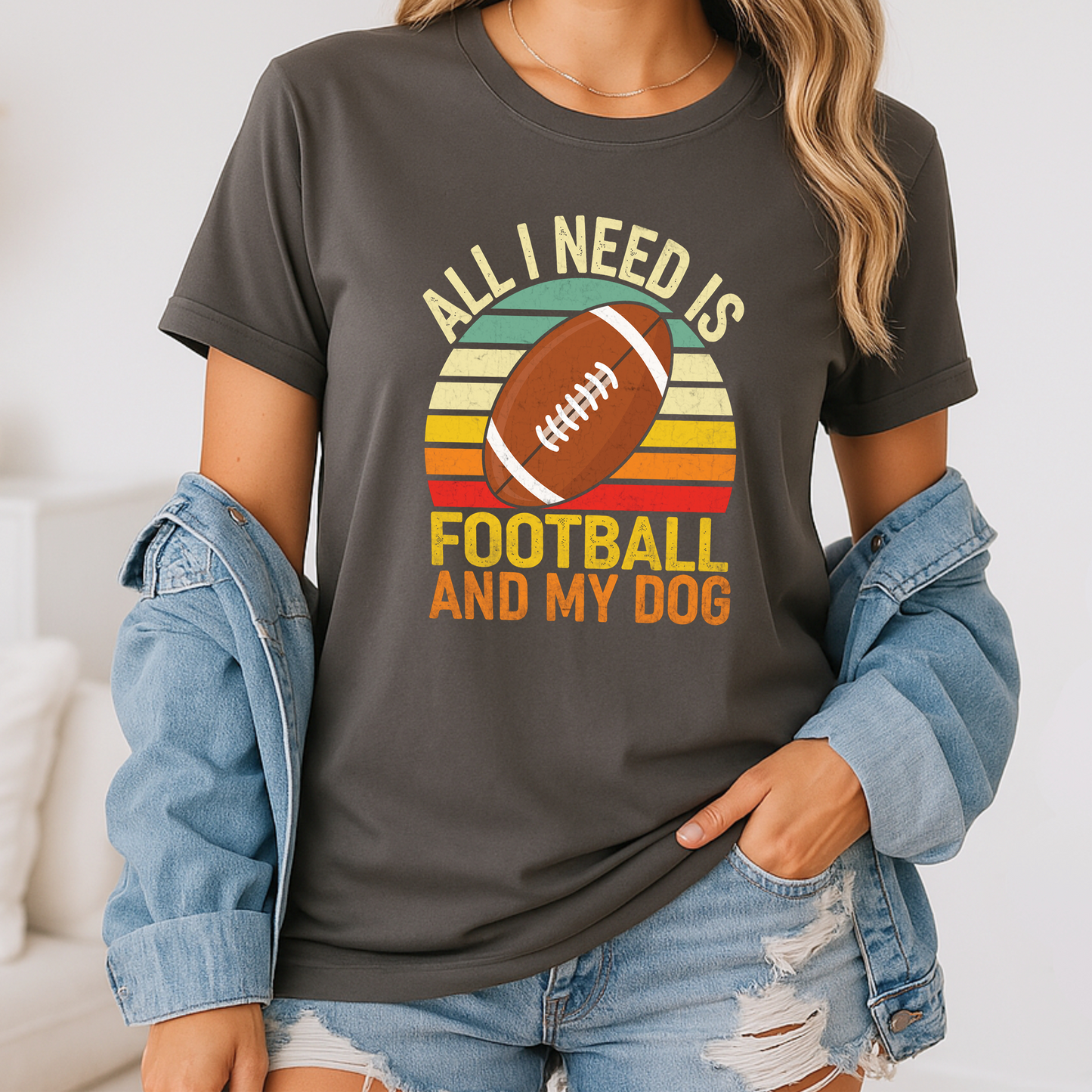 Football and Dog