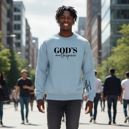 God's Masterpiece - Psalms 139:14 Crewneck
