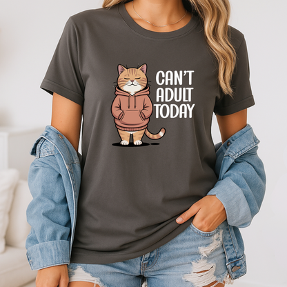 Can't Adult Today Cat